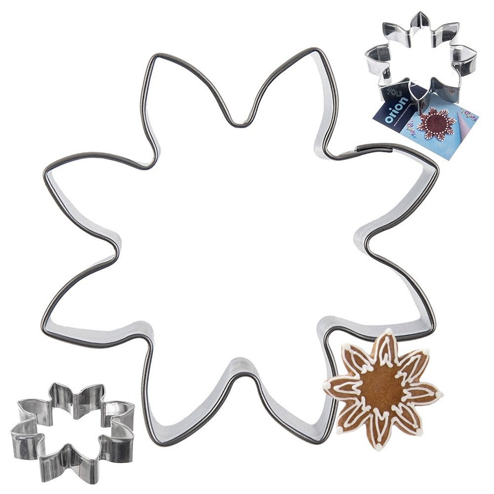 Cookie cutter steel flower 6 cm