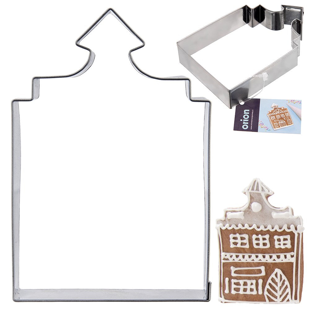 Cookie cutter steel house 10 cm