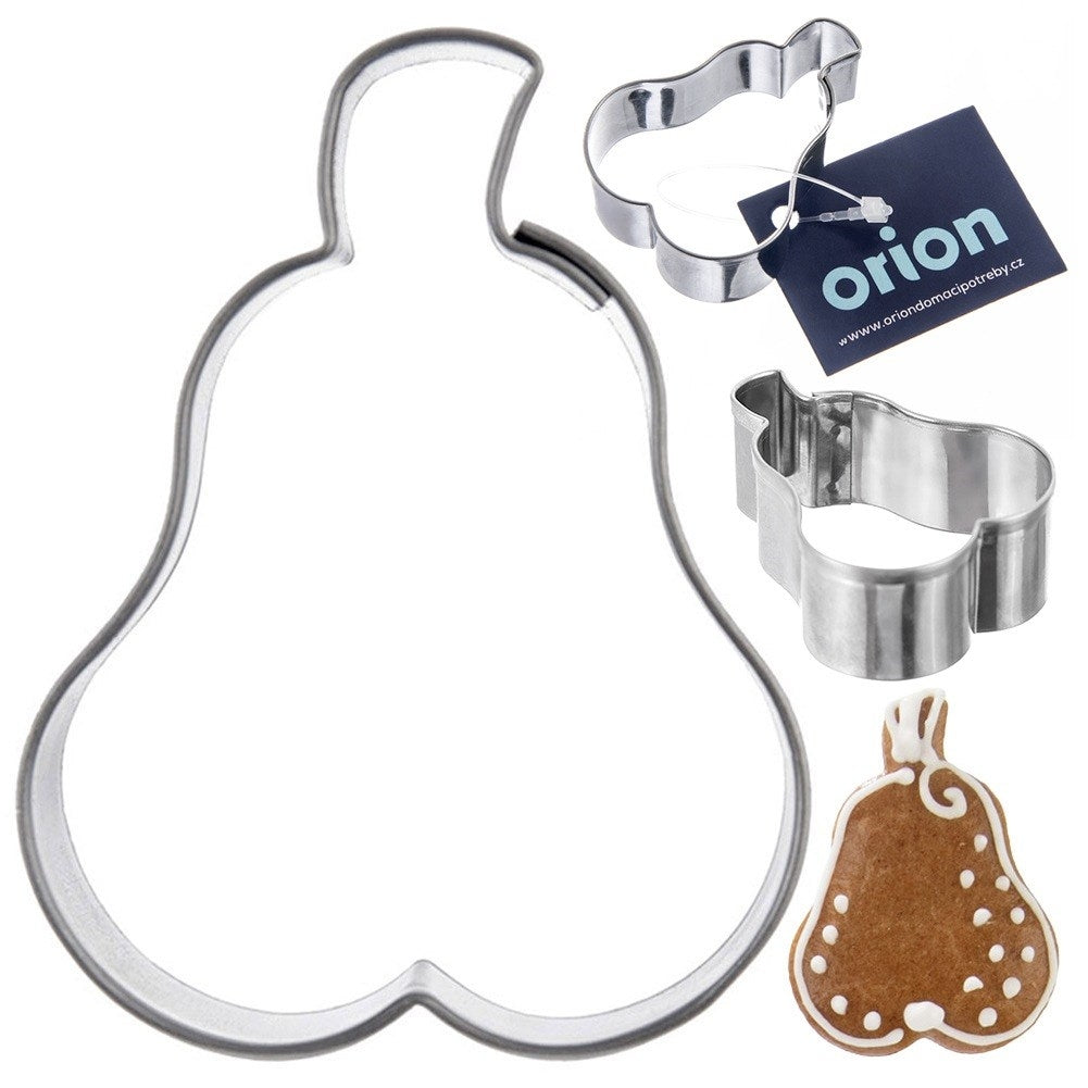 Cookie cutter steel pear 4.5 cm