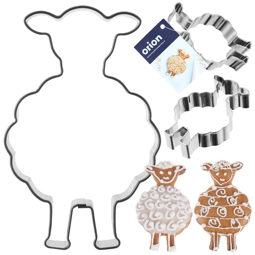 Cookie cutter steel sheep 7 cm