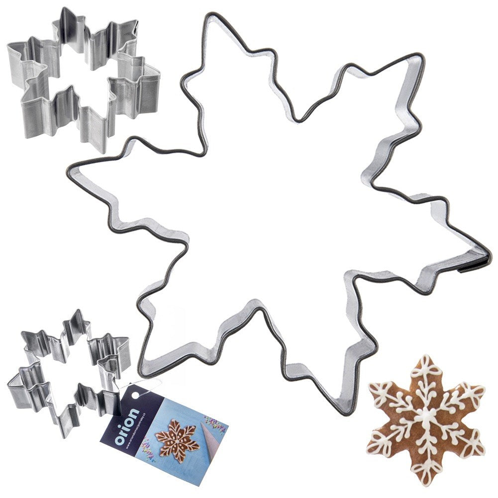 Cookie cutter steel snowflake 5.5 cm