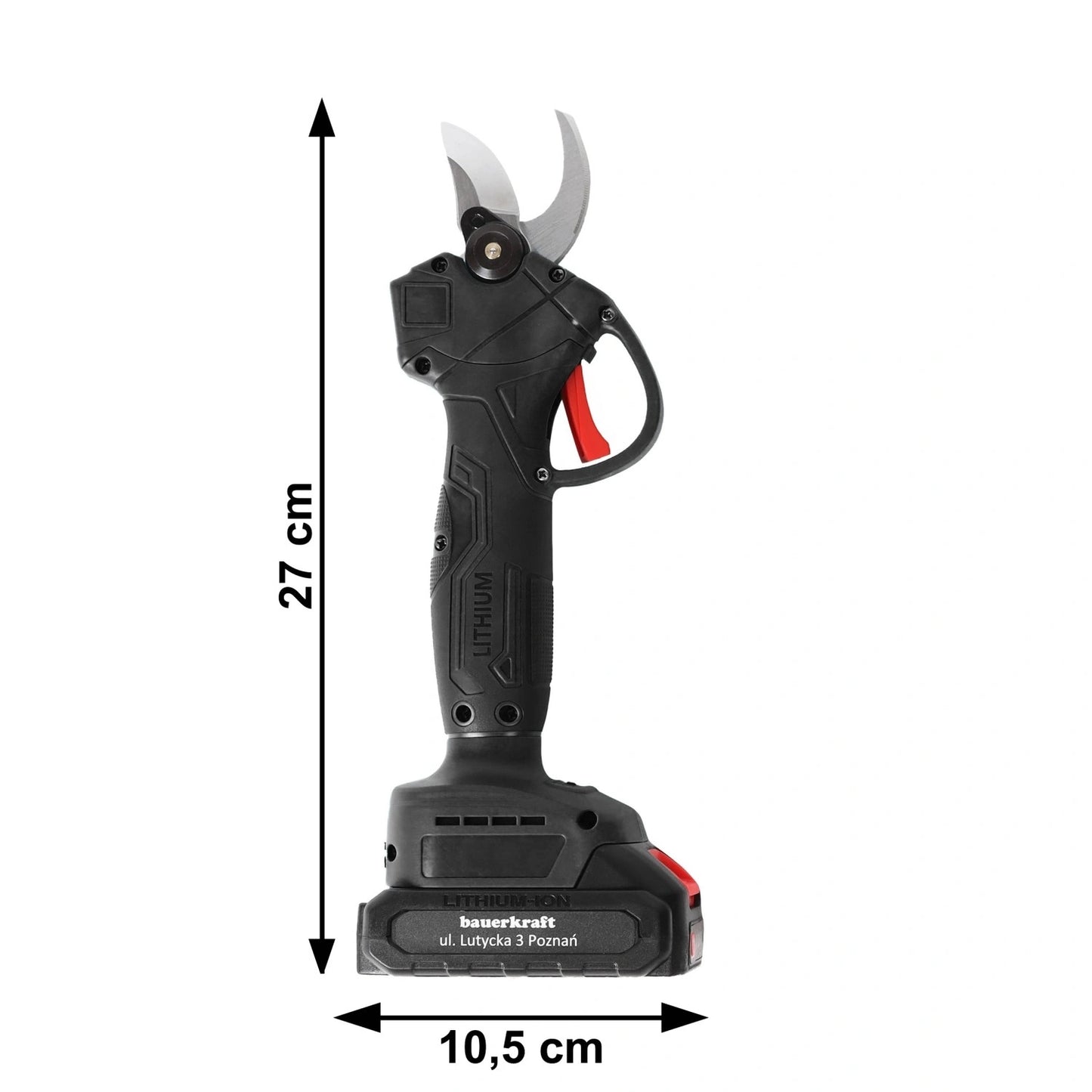 Cordless Electric Pruning Shears 21V, 30mm Cutting Diameter