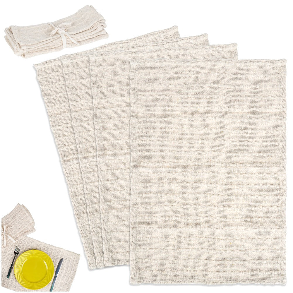 Cotton table mats 30x45 cm 4 pcs.