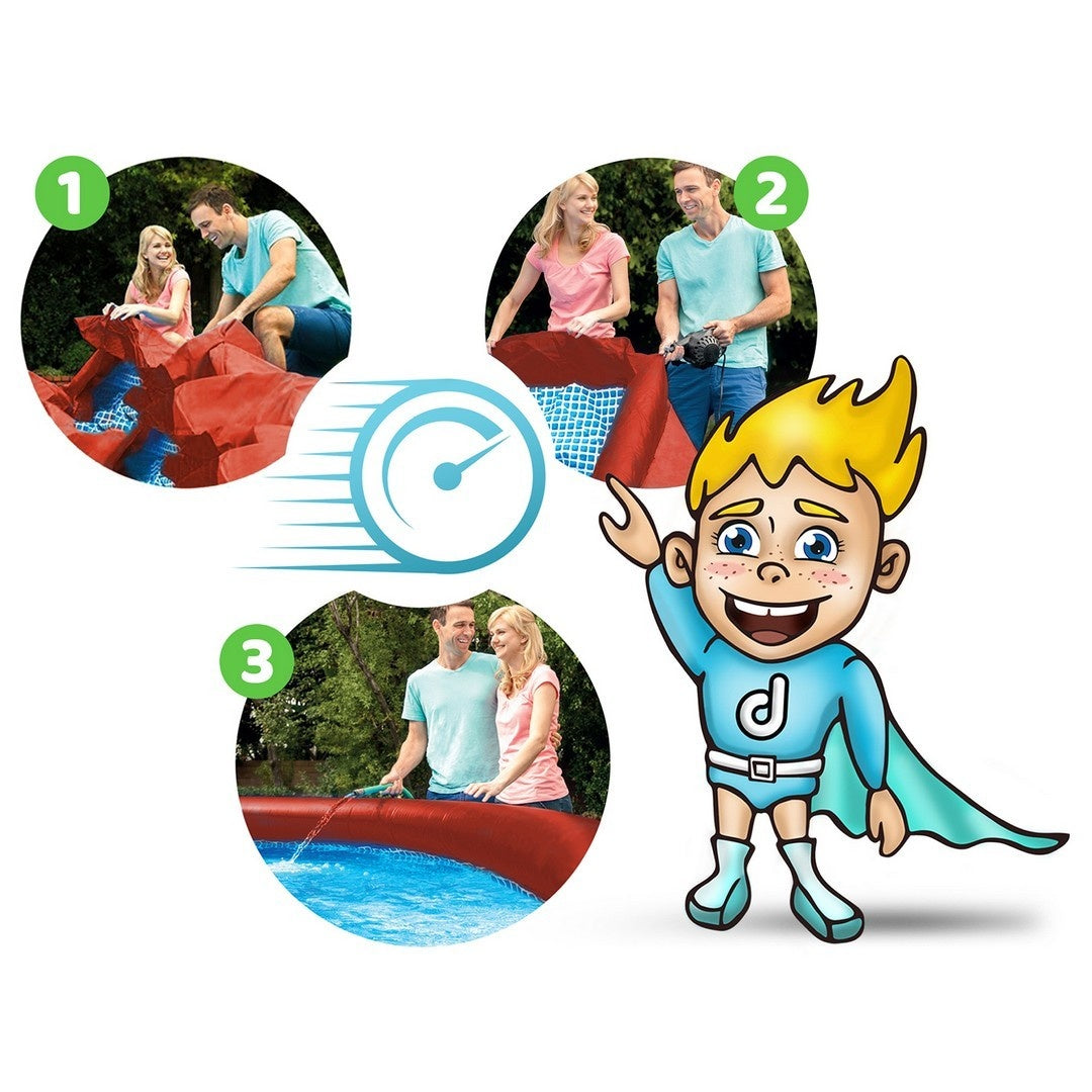 Crab expansion garden pool 183 x 51 cm INTEX 26100