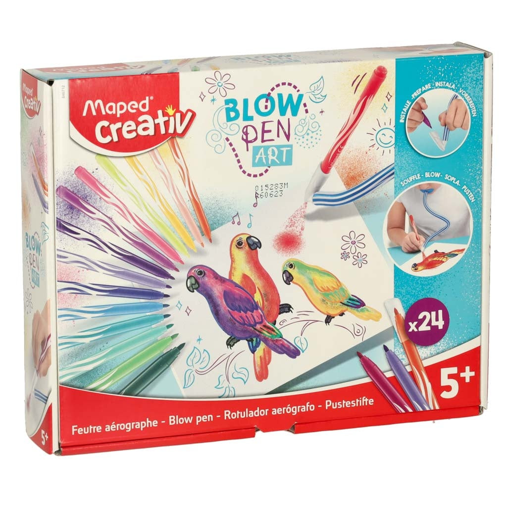 Crative inflatable markers 24 pcs.