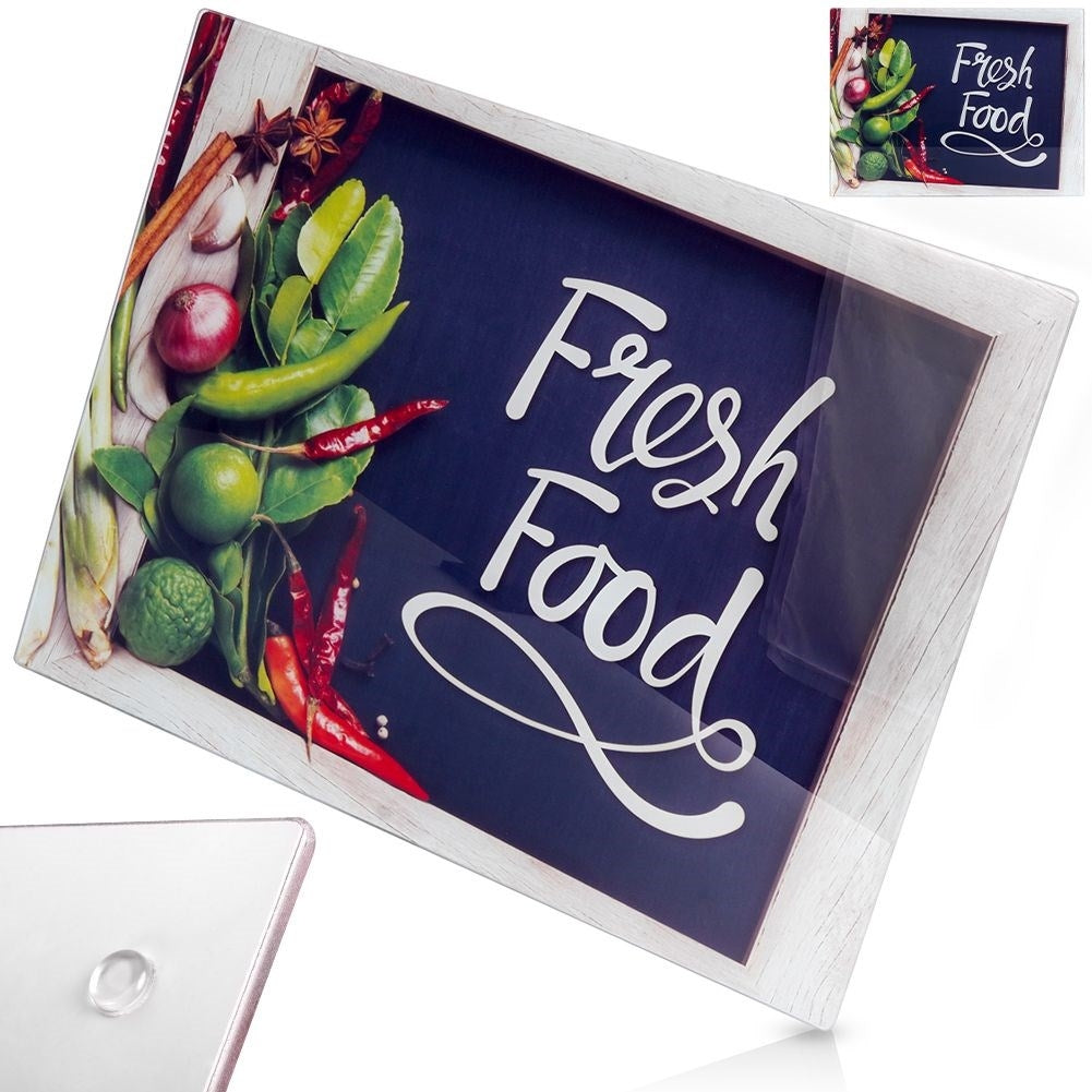 Cutting board in Tempered Glass - Hygienic and Practical