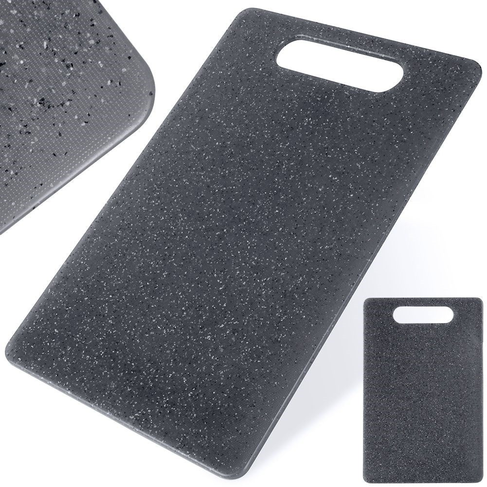Cutting board with handle - Granite imitation