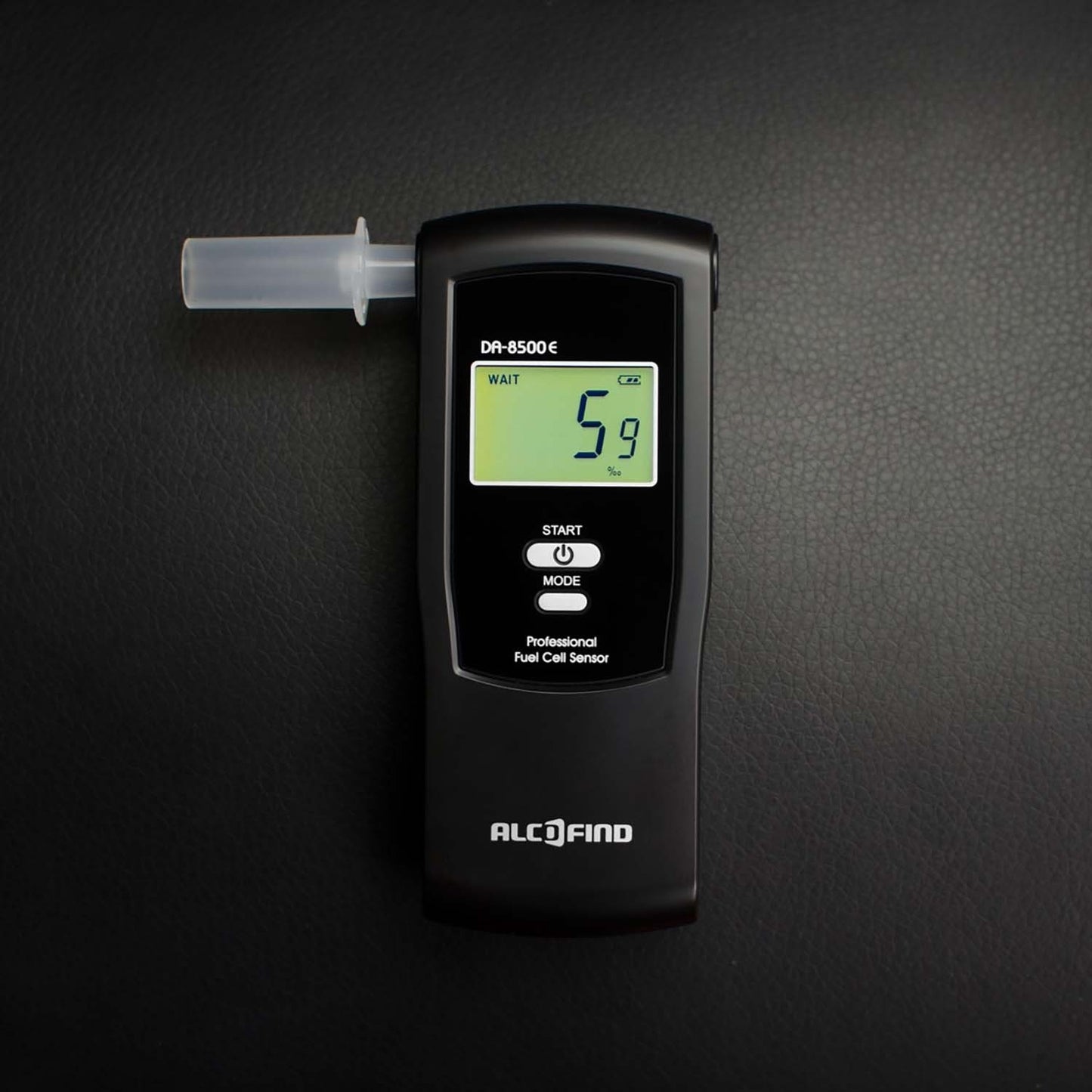 DA 8500E electrochemical breathalyzer + mouthpieces