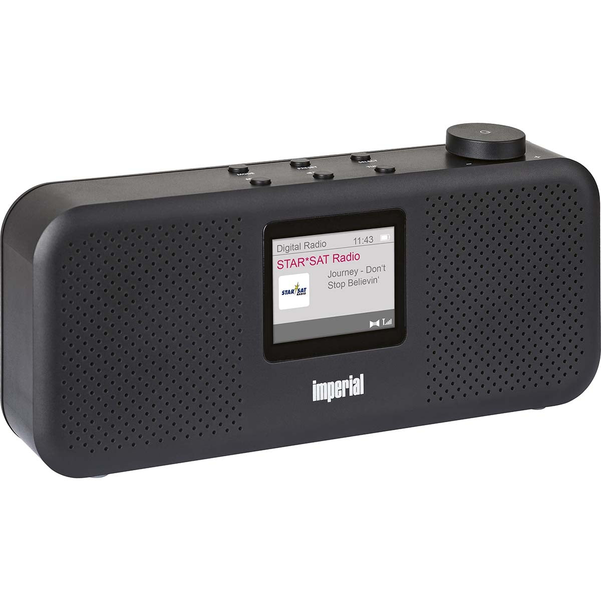 DABMAN 16 DAB+ / FM Stereo Radio Black