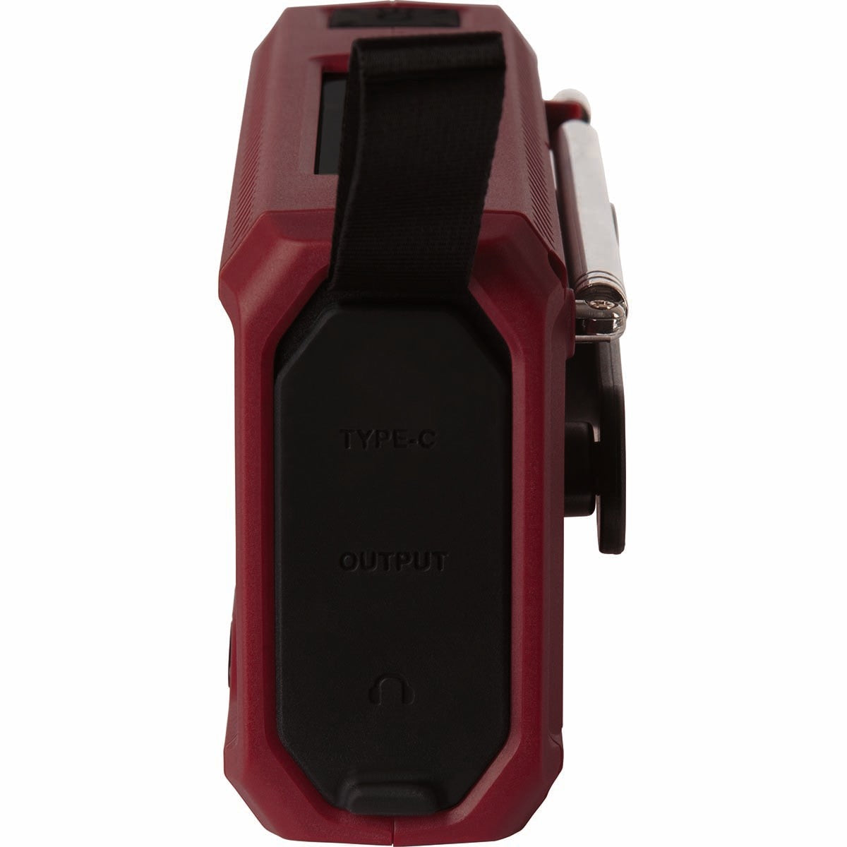 DABMAN OR 2 Mobile DAB+ / FM / Bluetooth Outdoor Radio / Crank Radio Red