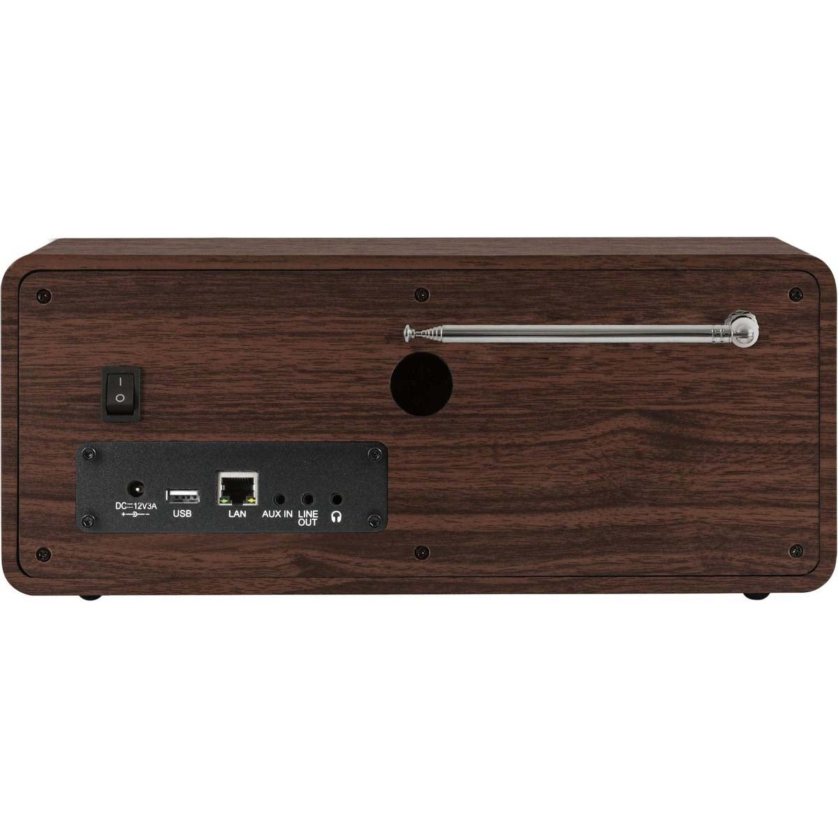 DABMAN i220 BT DAB+ / FM Internet radio with bluetooth Wood