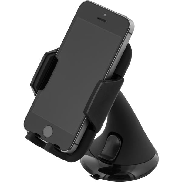 DELTACO Car holder for smartphone, adjustable mount with suction plug