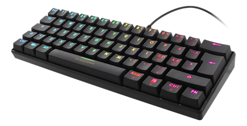 DELTACO GAMING Mini Mechanical Keyboard, PAN Nordic - Black