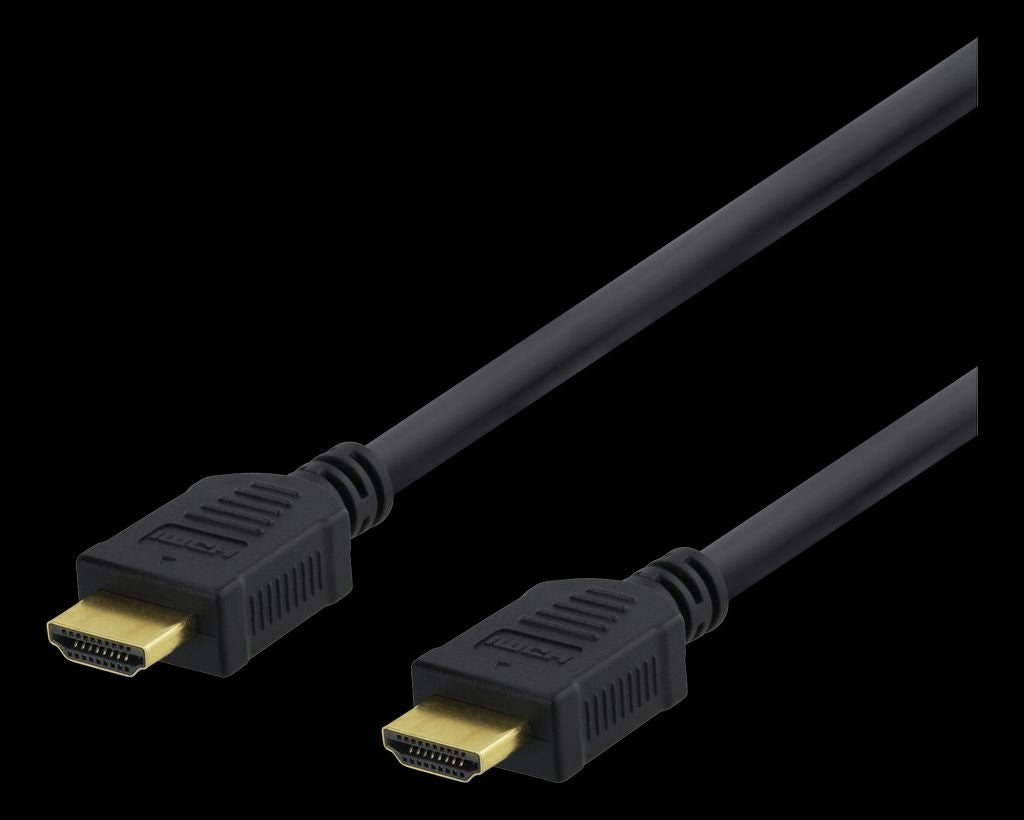 DELTACO High-Speed HDMI cable, 7m, Ethernet, 4K UHD, black