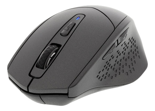 DELTACO Silent Bluetooth Mouse, 800-1600 DPI - Dark Grey