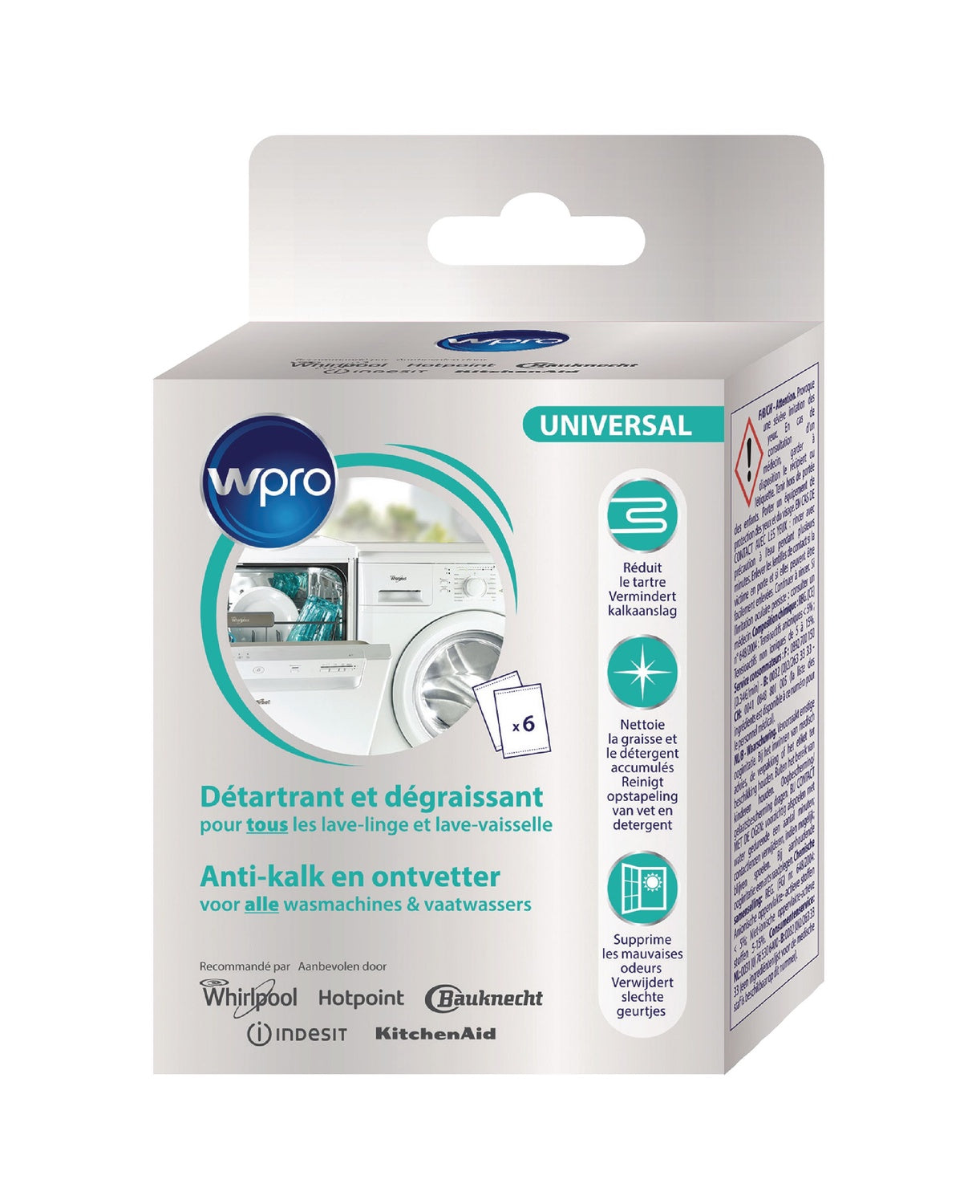 DES616 Descaling agent Dishwasher / Washing machine 300 g