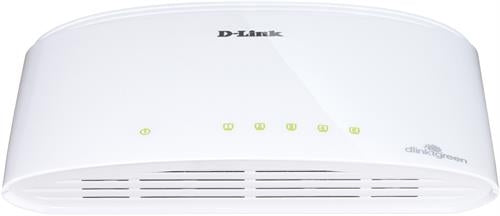 D-Link Switch, 5x10/100/1000Mbps, RJ45