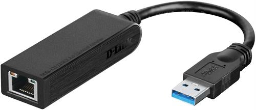 D-Link USB 3.0 Network Adapter - Black