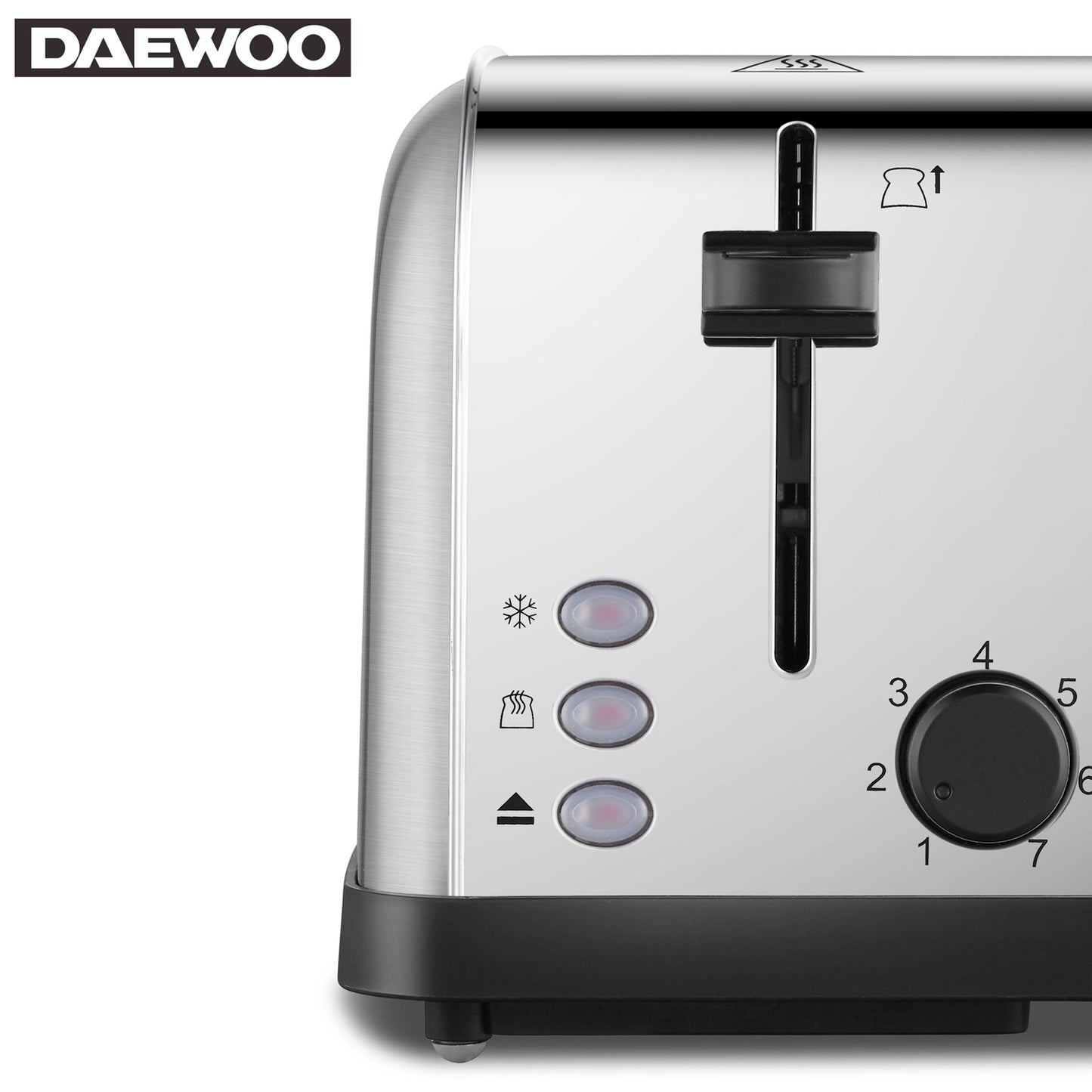 Daewoo SYM-1311: Stainless SteelBread Toaster - 2 Drawer, 4 Slice