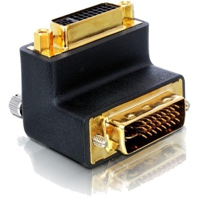 DeLOCK DVI adapter, angled