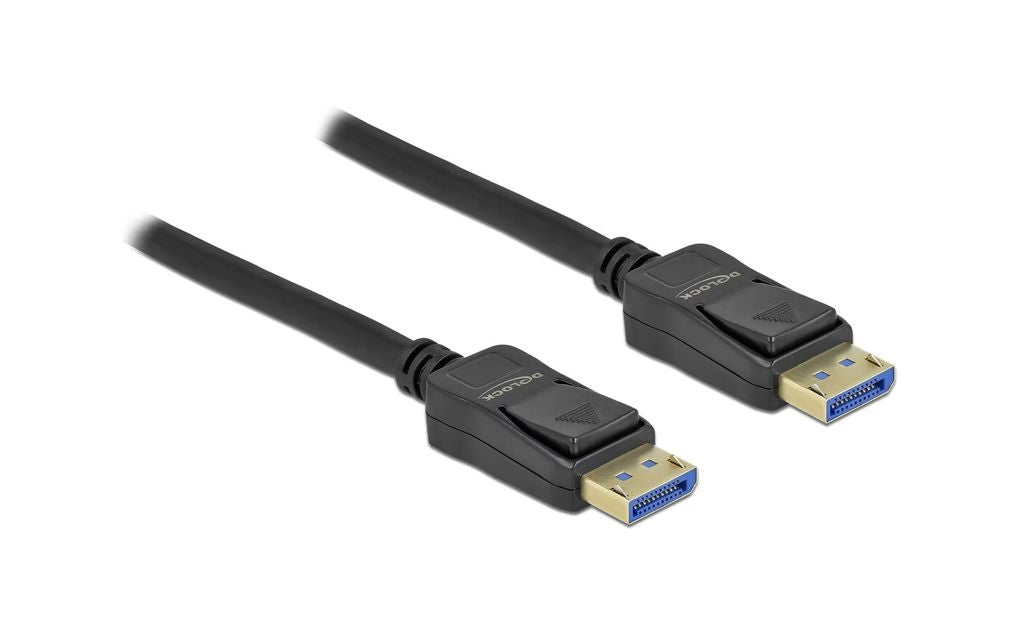 Delock DisplayPort cable 10K at 60 Hz, 54 Gbps, 2m