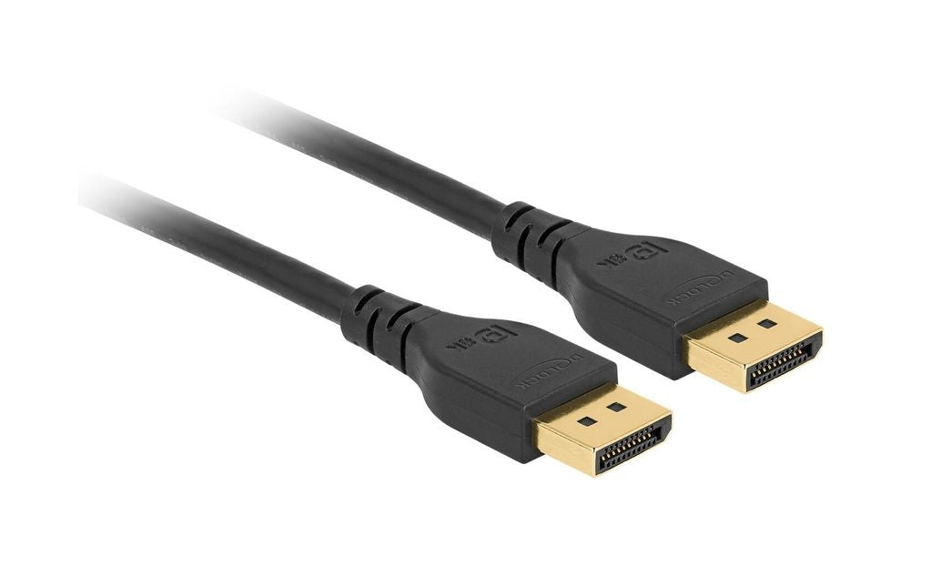 Delock DisplayPort cable 8K @ 60Hz without latch, 1m