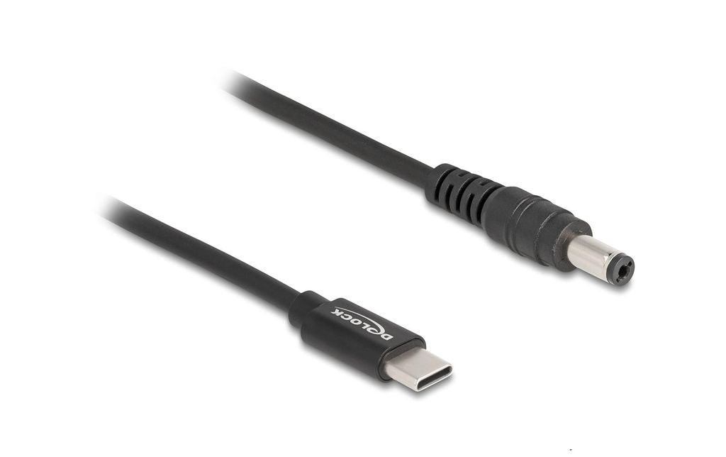 Delock Laptop Charging Cable USB-C male to 5.5 x 2.1mm male