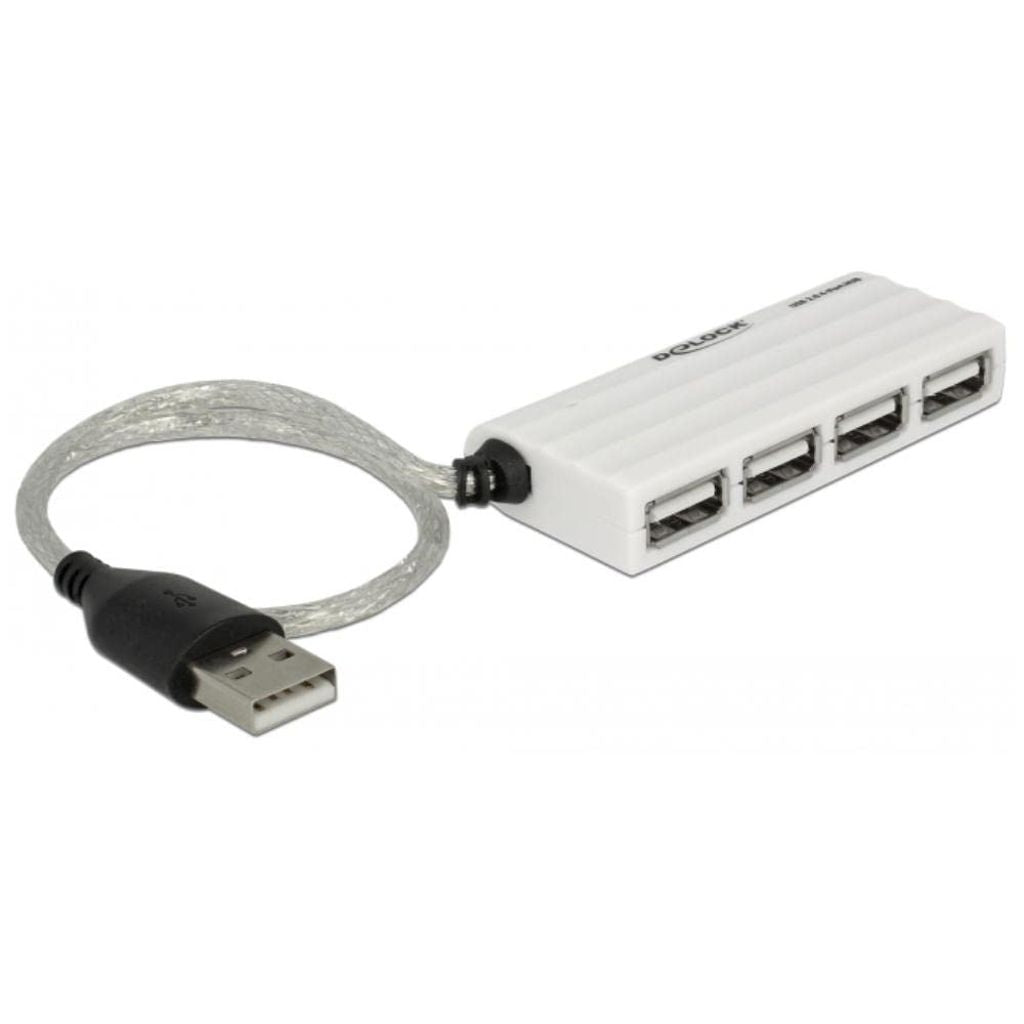 Delock USB-A 2.0 Hub with 4 USB-A Ports