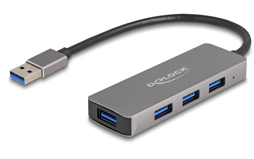 Delock USB-A Hub 4x USB-A Port, 5 Gbps