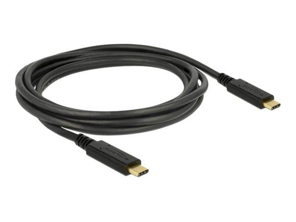 Delock USB-C to USB-C Cable, 5 Gbps, 3A PD, 2m