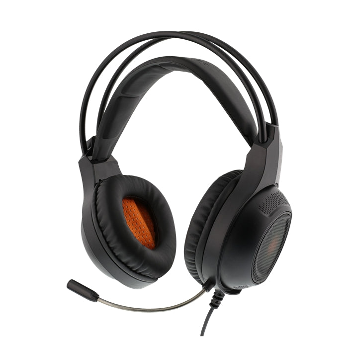 Deltaco Gaming Headset Stereo with LED lighting - Black
