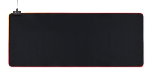 Deltaco Gaming RGB Gaming mouse pad, 90x36cm - Black