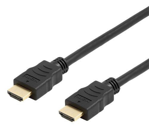 Deltaco Office HDMI cable 4K UltraHD 1 m - Black