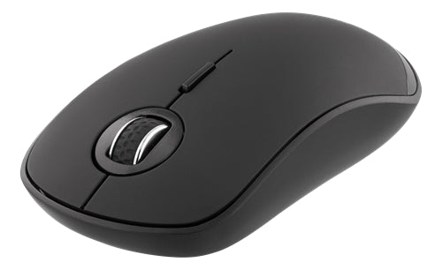 Deltaco Quiet Wireless Mouse, Bluetooth, 800-1600 DPI - Black