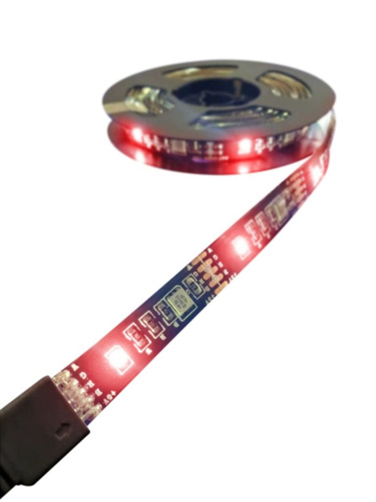 Deltaco USB-powered LED loop, 2m