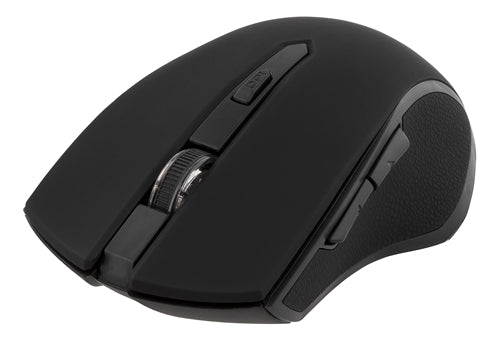 Deltaco wireless optical mouse with 5 buttons - black