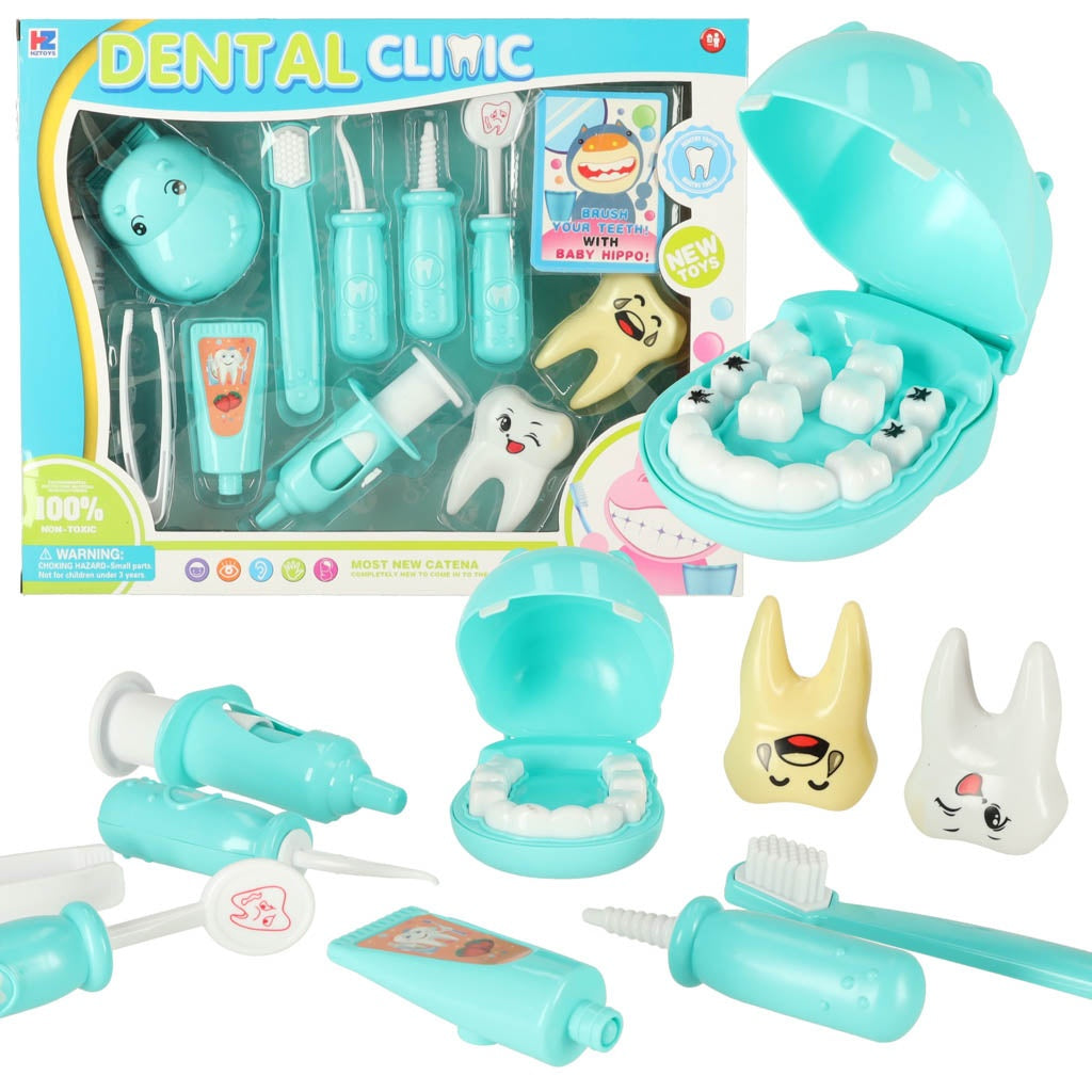 Dentist hippo blue medical kit