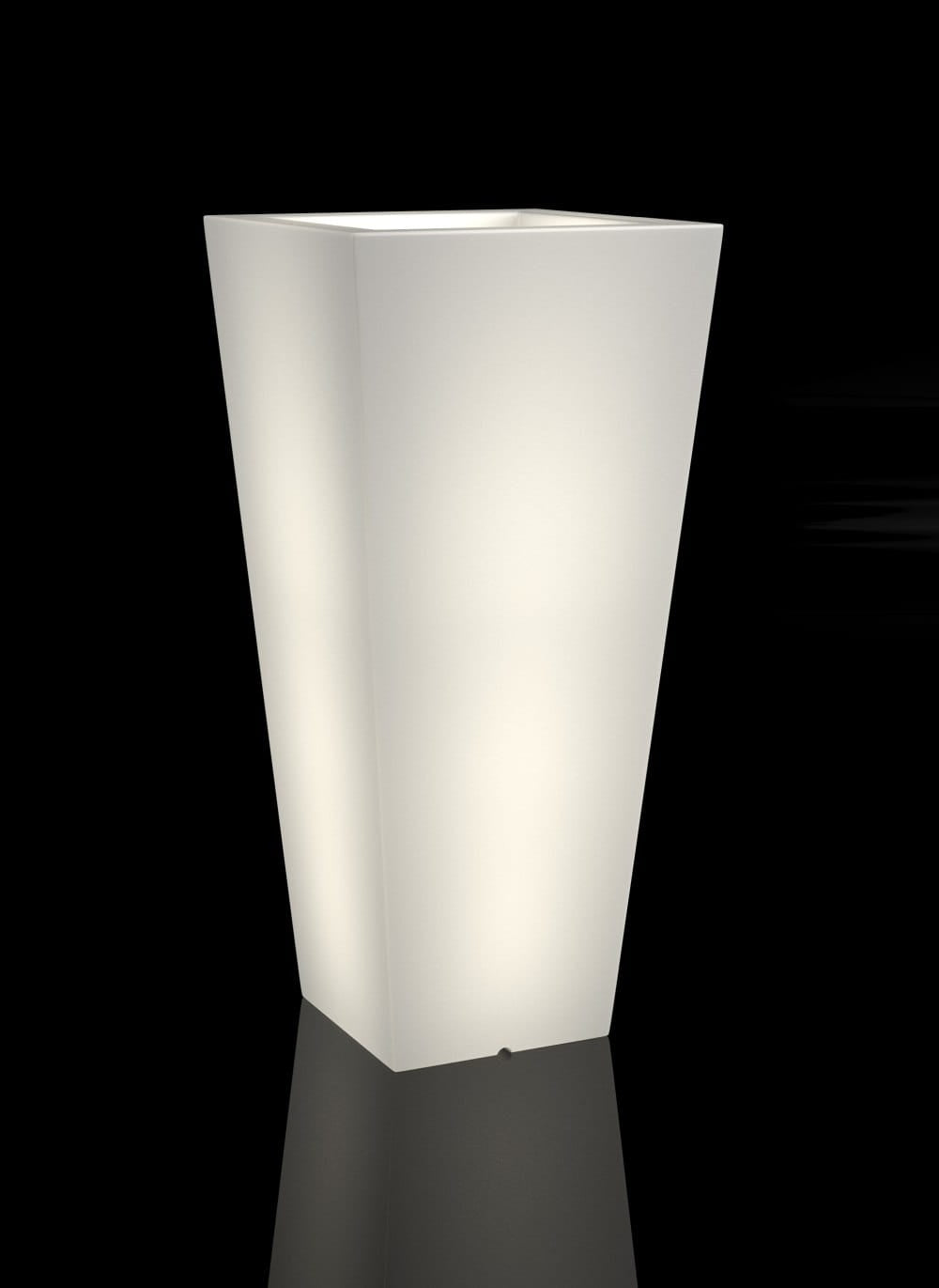 Designer pot SLIM LINE M with lighting
