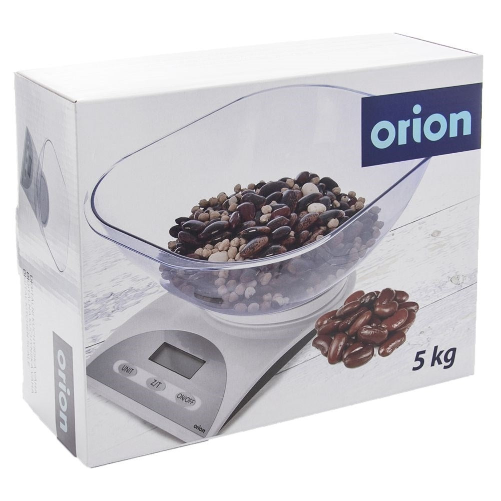 Digital kitchen scale with LCD display and 3L bowl