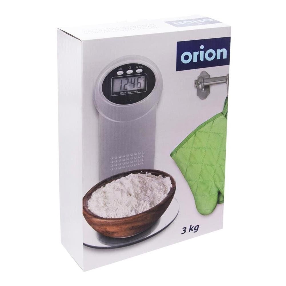 Digital kitchen scale with LCD display for accurate measurement