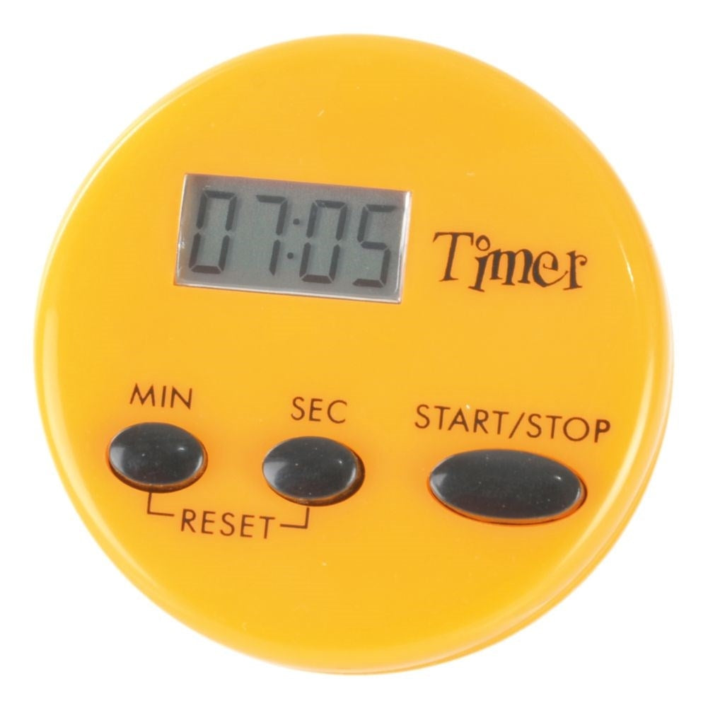Digital timer with clip and magnet for cooking