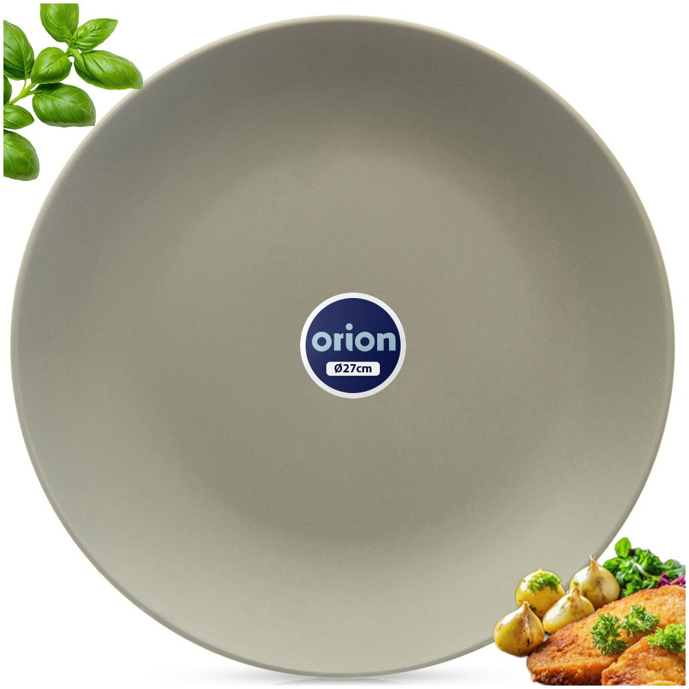 Dinner plate ceramic tiles green 27 cm