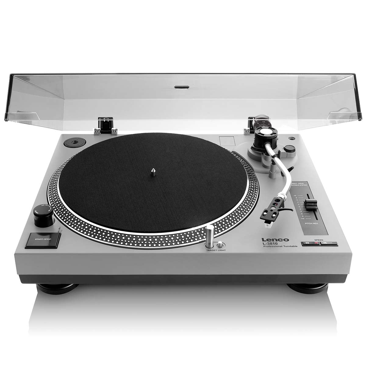 Direct Drive Turntable with USB Encoding, Grey