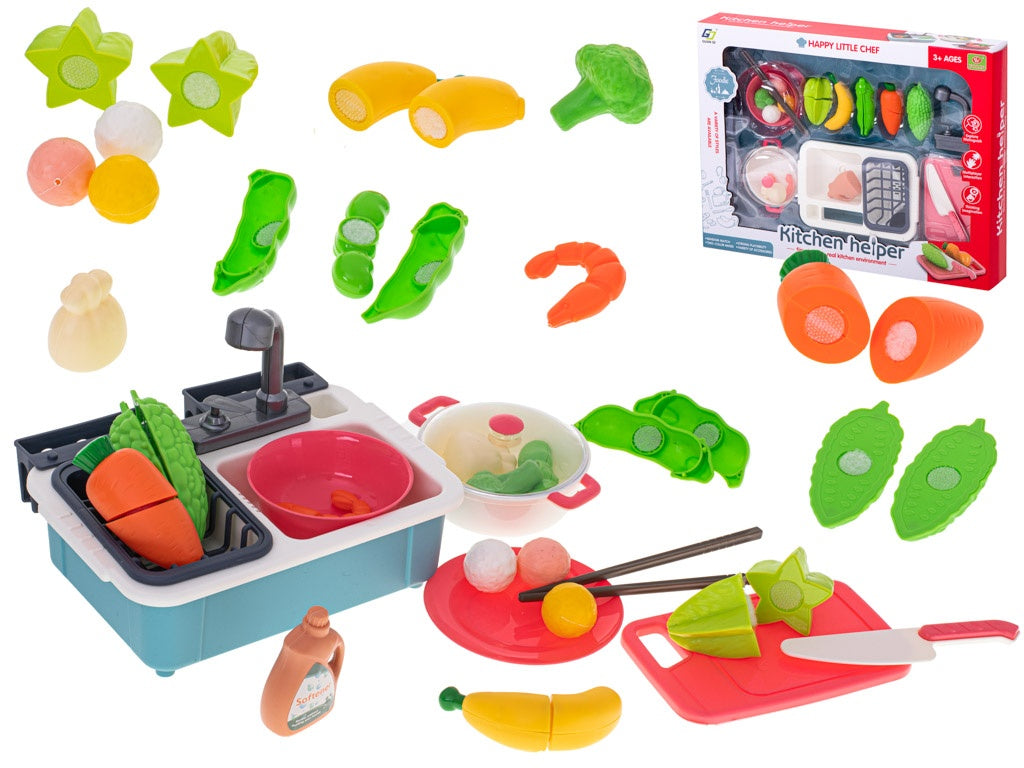 Dishwashing sink + accessories