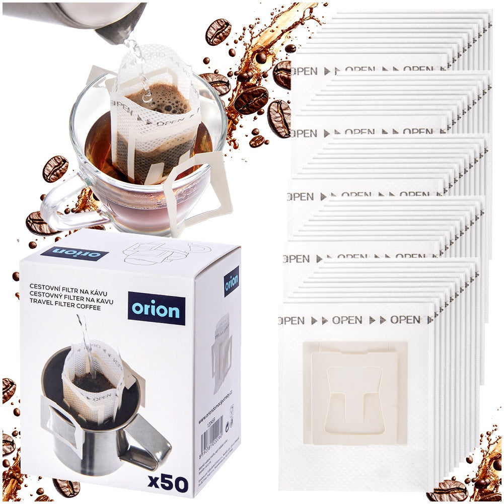 Disposable Coffee and Tea Filter, 50 Pack