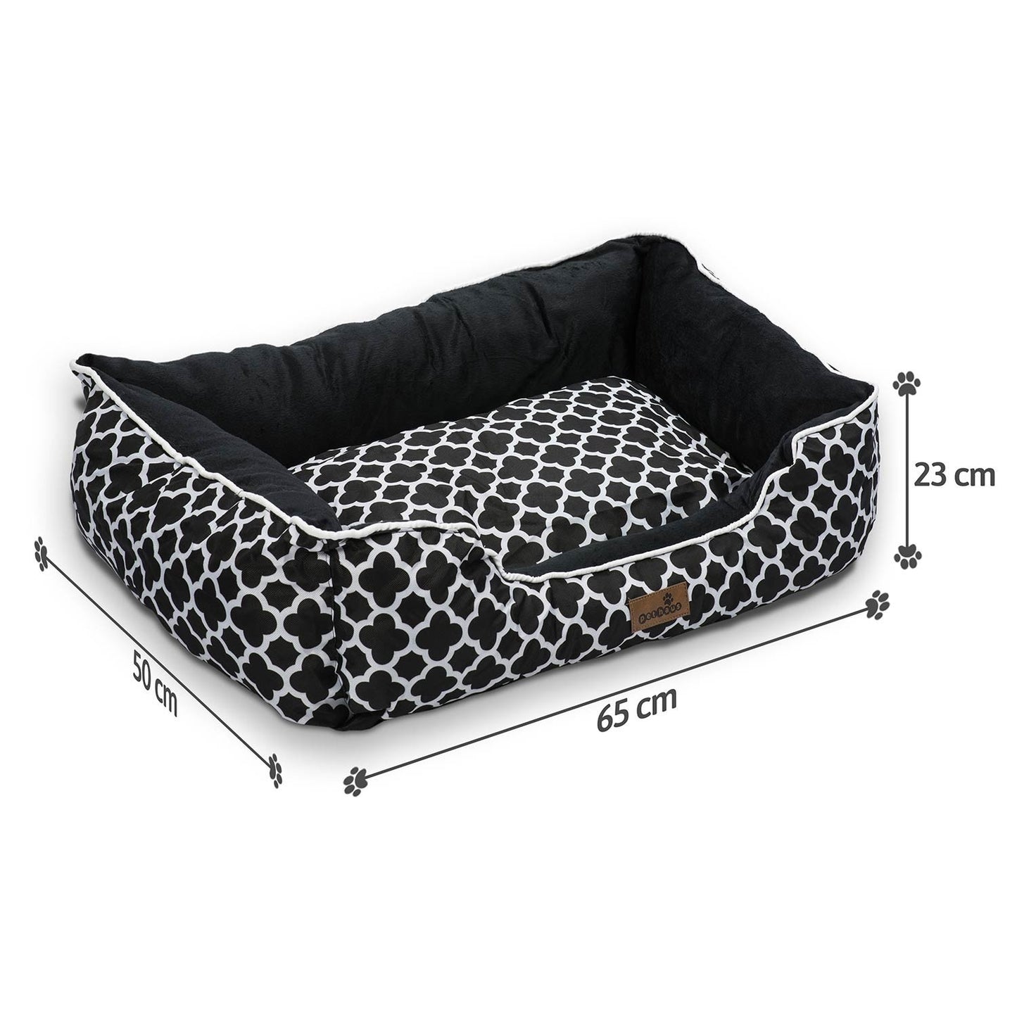 Dog cat bed 65x50cm size M