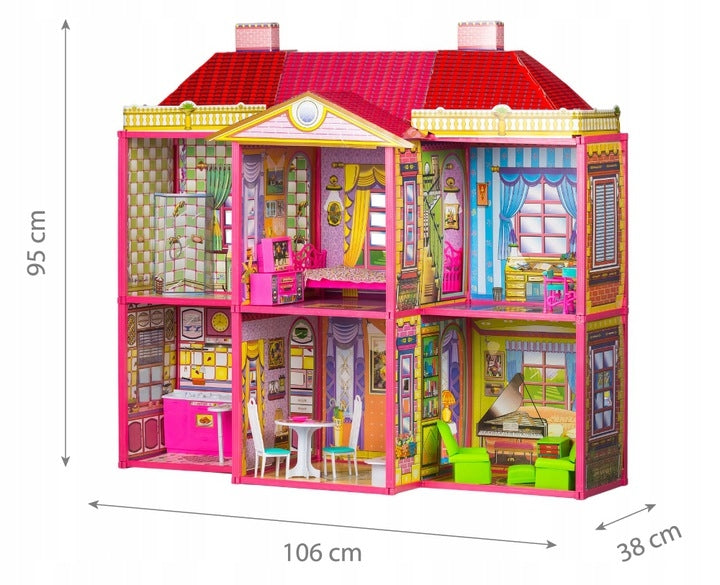 Dolls' house Villa + furniture