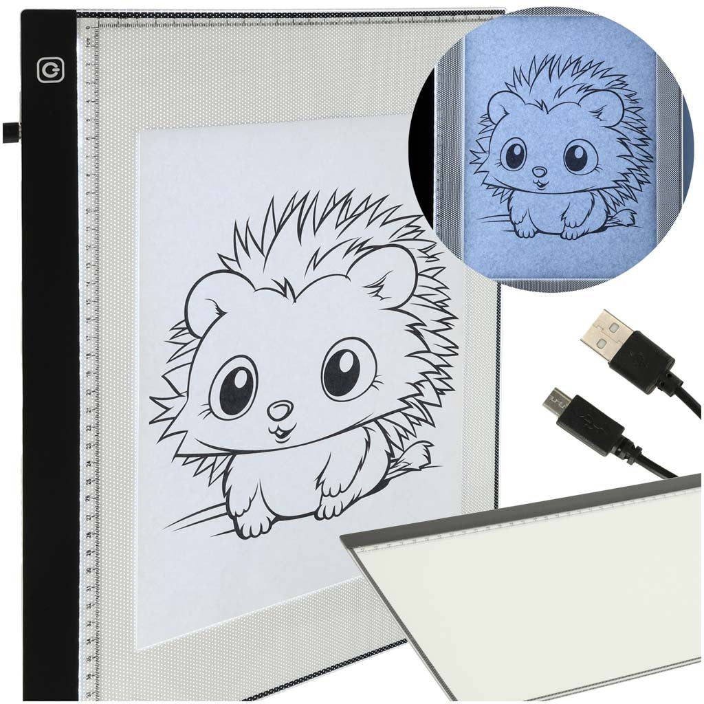Drawing board A3 tracing board illuminated LED