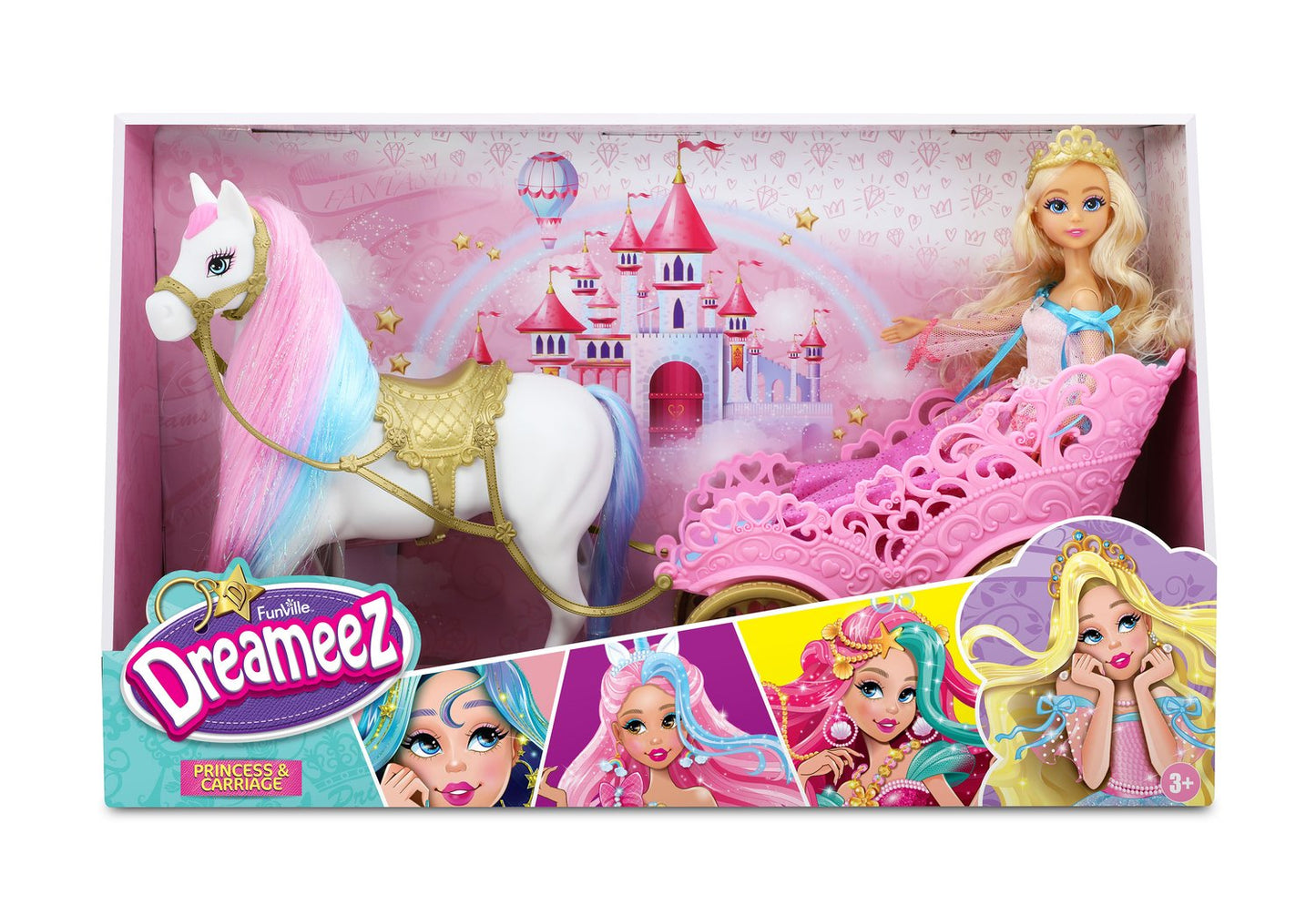 Dreameez Princess With Horse And Carriage