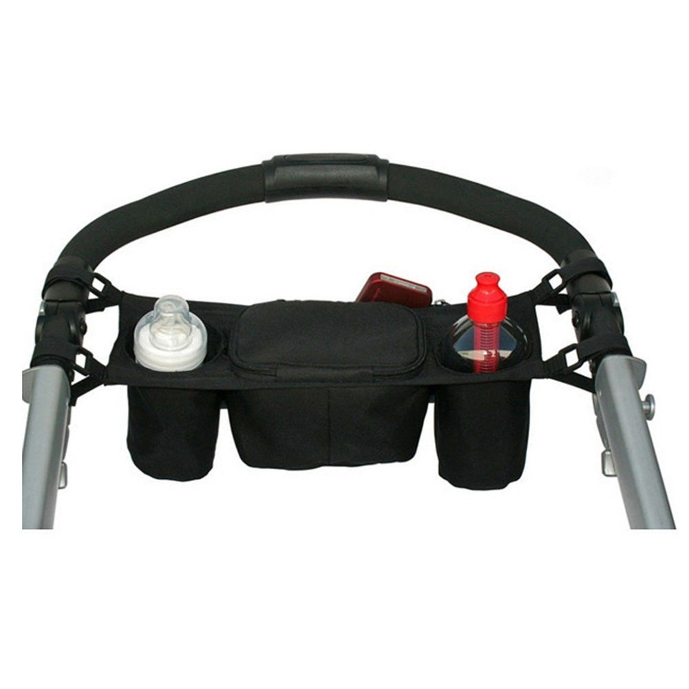 Drinks bottle trolley organiser black